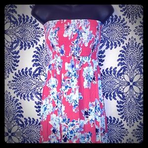 xhilaration side slit long dress